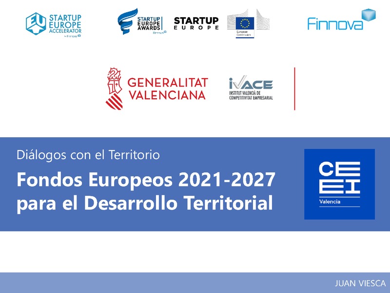 Fondos Europeos 2021-2027 para el desarrollo territorial