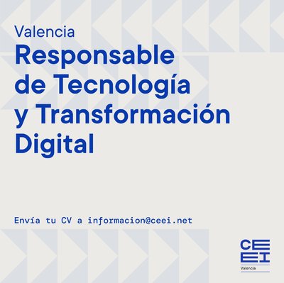 Responsable de tecnología y transformación digital