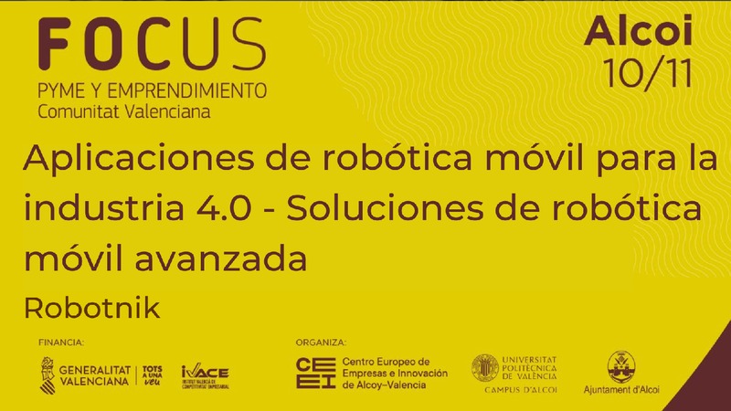 Aplicaciones de robtica mvil para la industria 4.0 - Robotnik - FOCUS Robtica y digitalizacin