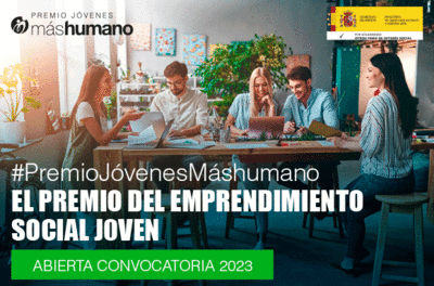 Convocatoria 2023 de Premio Jóvenes máshumano en apoyo al emprendimiento social