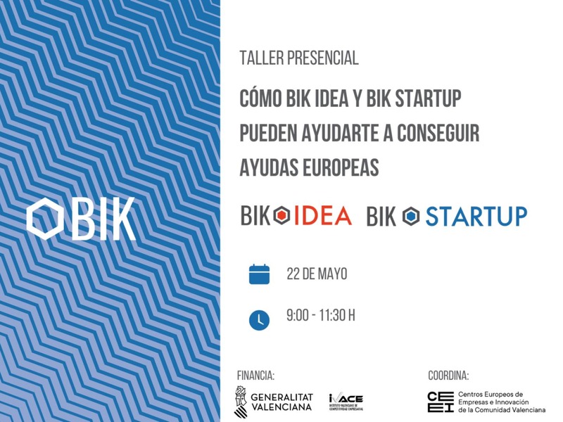 Presentación Cómo BIK Idea y BIK Startup pueden ayudarte a conseguir ayudas europeas