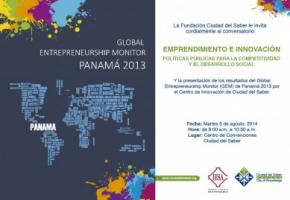 Presentacin en Panam del informe nacional del Global Entrepreneurship Monitor 2013