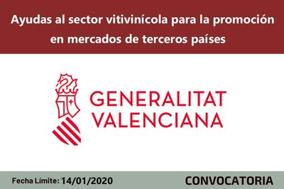 Ayudas sector vitivincola valenciano