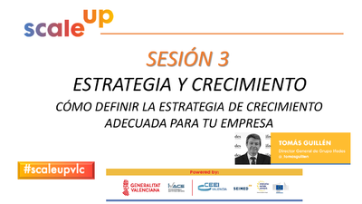SCALE UP 2021 - SESION 3