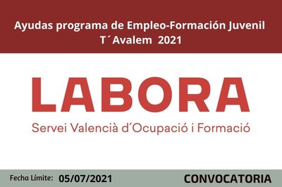 ayudas T'avalem empleo formación