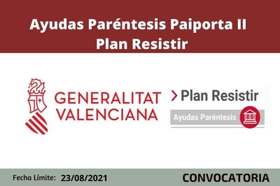 Ayudas Paiporta Plan resistir