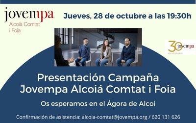 Presentación Campaña de Jovempa Alcoià Comtat i Foia