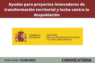 Ayudas MITECO para la transformación territorial y la lucha contra el despoblamiento