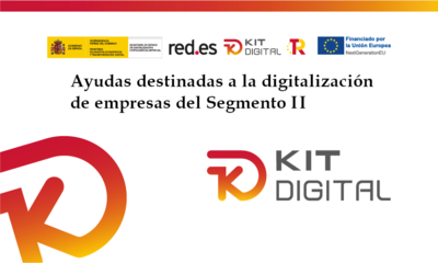 Ayudas destinadas a la digitalizacin de empresas del Segmento II (entre 3 y menos de 10 empleados) | Kit Digital