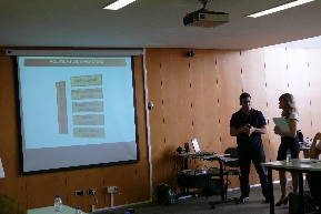 Presentaci�n de los proyectos empresariales del curso Creaci�n de Empresas Innovadoras 2011