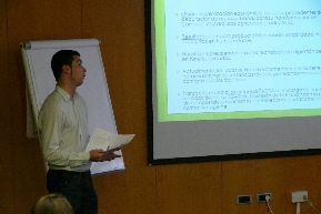 Presentaci�n de los proyectos empresariales del curso Creaci�n de Empresas Innovadoras 2011