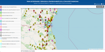 Mapa emprendimietnto CV 2022