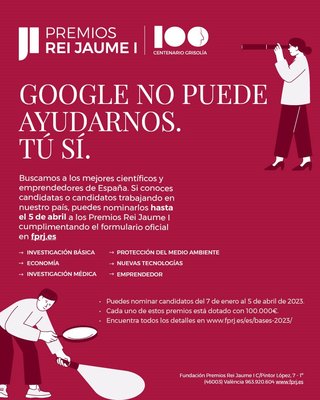 Premios Rei Jaume I 2023