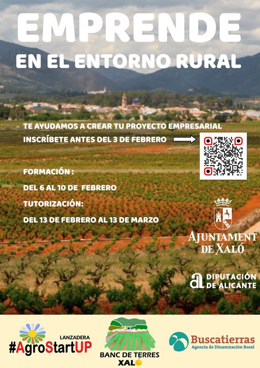 Curso de emprendimiento agrario en Xaló