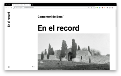 Web proyecto "En el record"