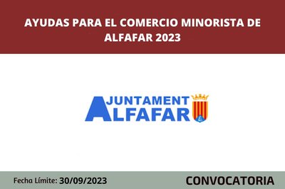 Ayudas comercio minorista de Alfafar