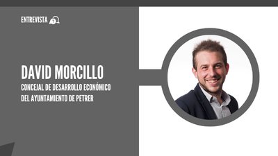 David Morcillo: "Hemos conseguido que la gente de Petrer emprenda y vea la poblaci�n como un lugar para desarrollar un negocio"
