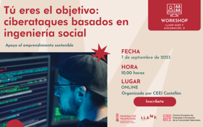 Valora Curso Llamp Ames y aceleracin 3i "T eres el objetivo: ciberataques basados en ingeniera social"