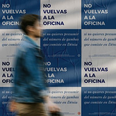 Campaa 'No vuelvas a la oficina' de tugesto