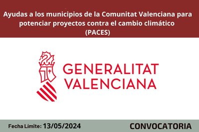 Ayudas para la ejecuci�n de actuaciones de adaptaci�n contempladas en los planes de acci�n para el clima y la energ�a sostenible