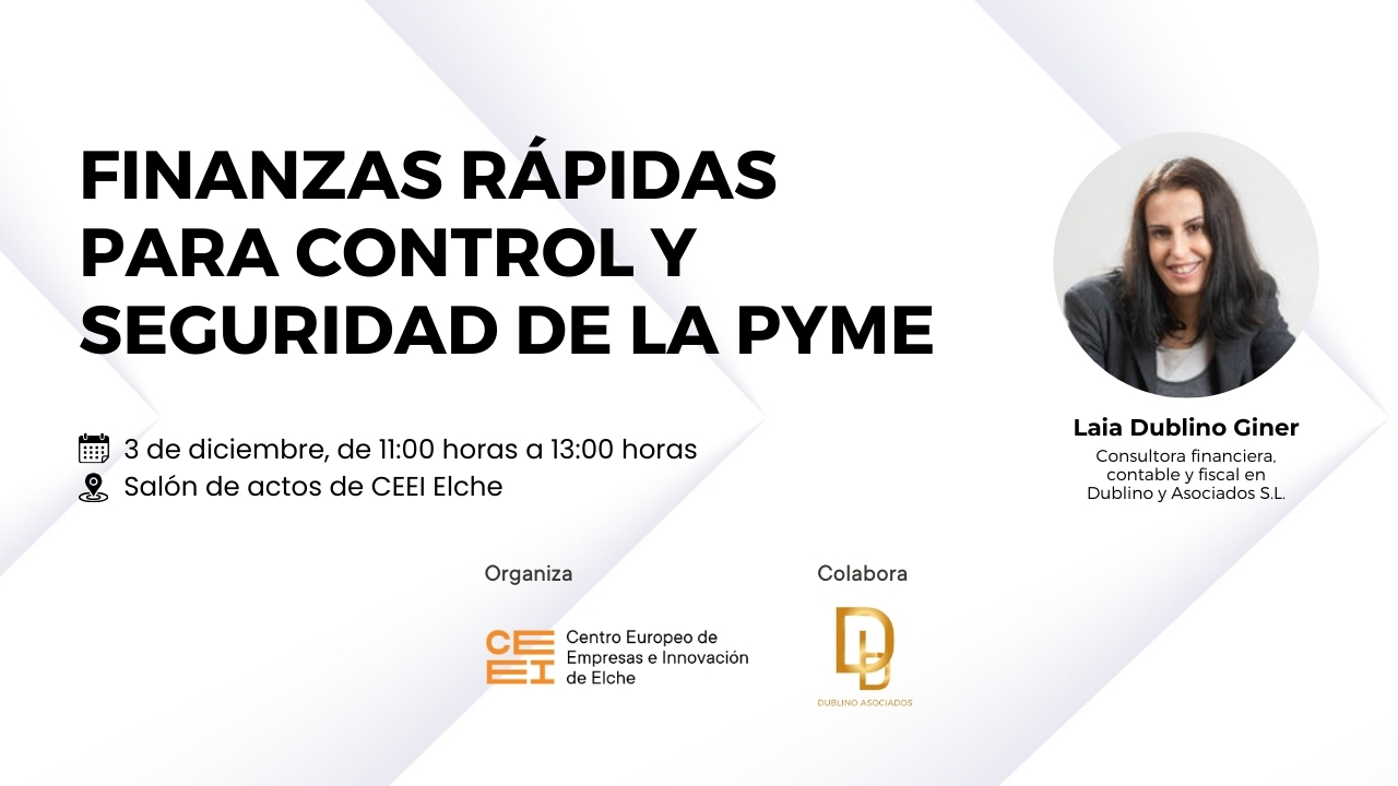 Jornada "Finanzas rpidas para control y seguridad  de la pyme"