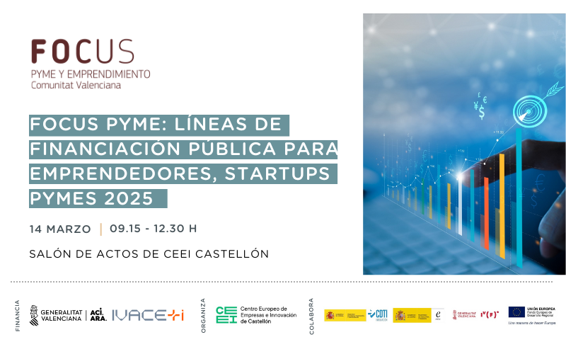 Focus Pyme: Lneas de financiacin pblica para emprendedores, startups y pymes 2025