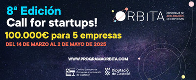 8ª Convocatoria: Programa de aceleración Órbita