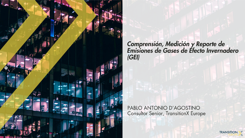 Comprensión, Medición y Reporte de Emisiones de Gases de Efecto Invernadero (GEI)