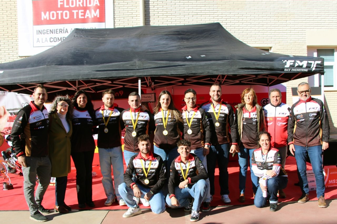 Florida Universitària recibe a los Campeones del Mundo de MotoStudent 2025: Florida Moto Team