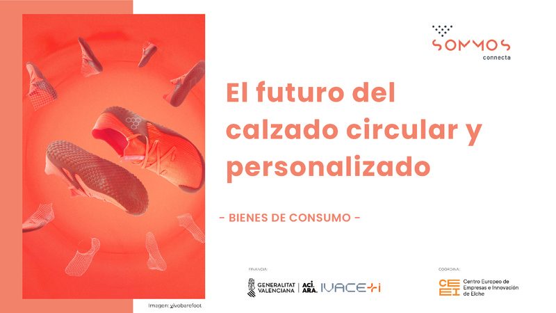 VivoBiome, un sistema de calzado circular que combina escaneo 3D, impresi�n local y reciclaje total de materiales.