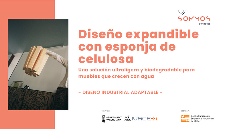 UPS, solución ultraligera y biodegradable para muebles que crecen con agua