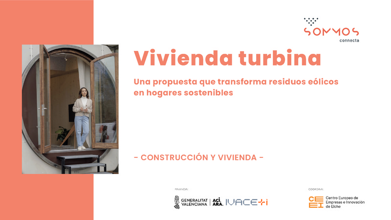 Nestle, una tiny house, propuesta que transforma residuos e�licos en hogares sostenibles