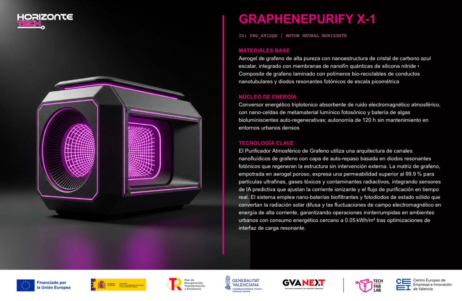 Horizonte Tech - Graphenepurify X-1[;;;][;;;]