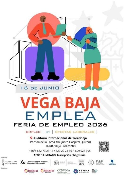 I Feria Comarcal de Empleo Vega Baja Emplea 2026