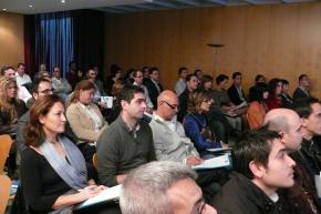 Asistentes durante la segunda ponencia