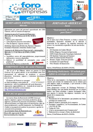 foro creaci�n empresas febrero 2012
