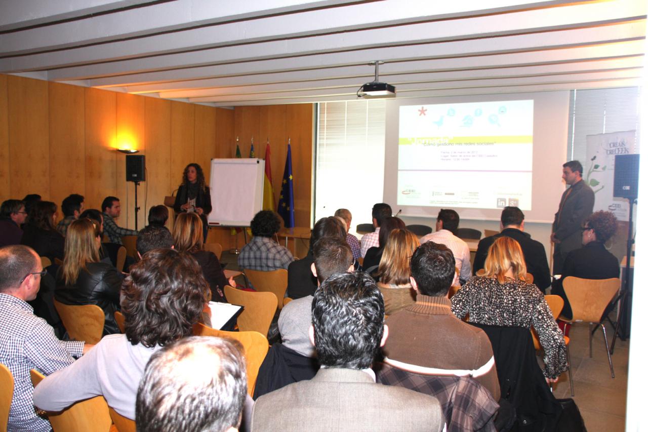 Presentación de la jornada, Edurne Zubiria, técnico de ceei castellon