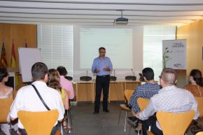 Ponente de la jornada, Javier Moreno, consultor empresarial