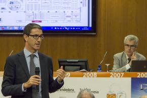 Justo Vellón en la presentación del DPECV2013