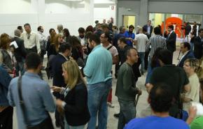 Intercambio de tarjetas. Enr�date Alcoy 2014