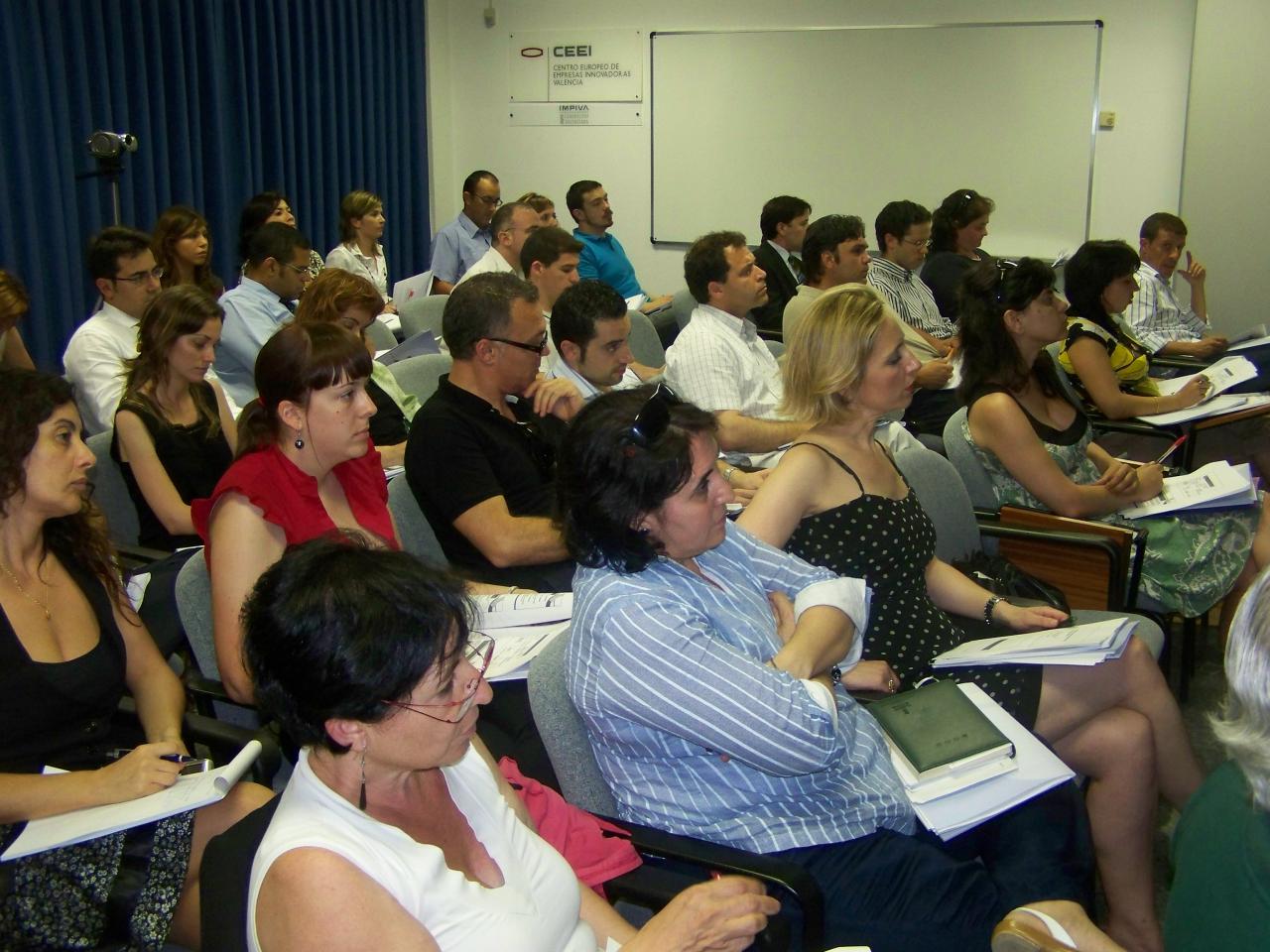 Asistentes al foro financiacin 2008 CEEI Valencia