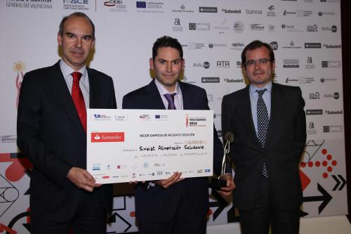 Premio FB a la mejor Empresa de Reciente Creacin Sinblat Alimentacin Saludable #DPECV2014