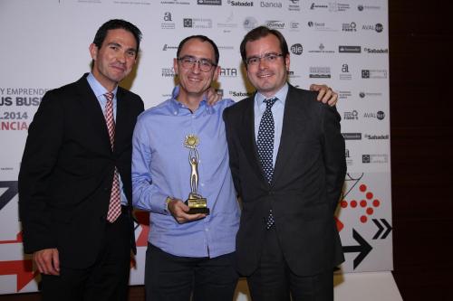 Mejor Empresa para inversores, reconocimiento (IVACE Financiacin): Hooptap. 