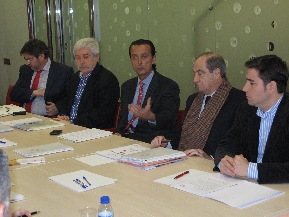 Reunin patrocinadores DPECV 2010 