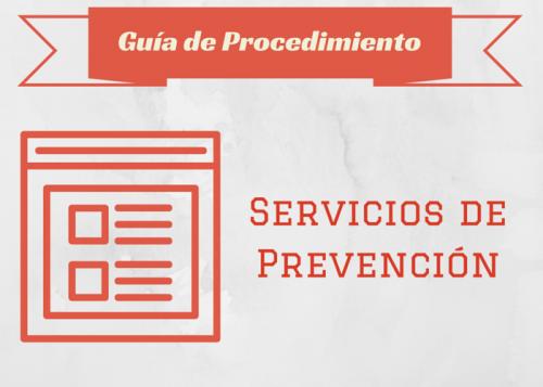 carteleria Guia proc Servicios prevenc