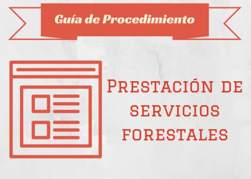 Guía Proc. Prestación de servicios forestales