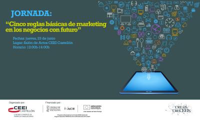 Ponencia Elia García "Cinco reglas básicas de marketing en los negocios con futuro"