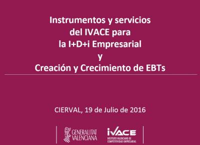 Iniciativas y apoyo en el �mbito regional: Creaci�n Empresas Base Tecnol�gica