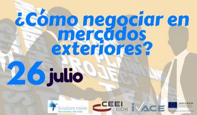 ¿Cómo negociar en mercados exteriores?