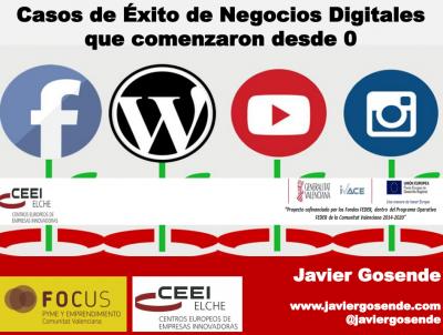 Casos de �xito de negocios digitales que comenzaron desde 0